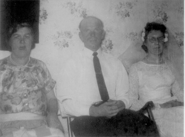 676: l-r Elizabeth Anne (Barry) Norman, her son-in-law Ben Mulrooney, and her daughter Margaret,  Ben's wife. (1963) [courtesy of Jenny (Kerrivan) Harvie]  - Elizabeth Anne daughter of James Barry &amp;amp; Margaret Whelan, married Charles Norman; Bernard son  of Bernard Mulrooney &amp;amp; Johanna Webber; Margaret daughter of Charles Norman &amp;amp; Elizabeth Anne Barry